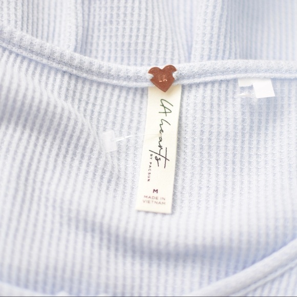 Waffle Knit Peplum - Picture 10 of 10